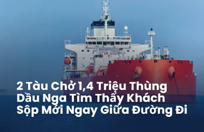 Mid-Voyage U-Turn: Two Tankers Carrying 1.4 Million Barrels Of Russian Oil Find A New Buyer At SEA